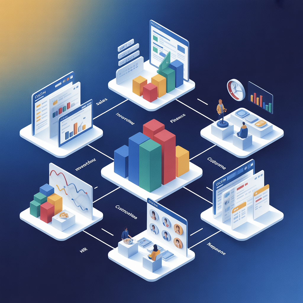 Custom CRM / ERP example 1